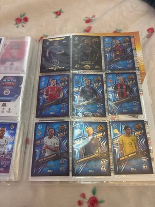 Colección de cromos Match Attax