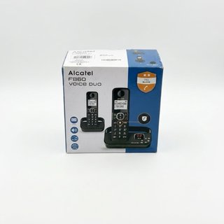 Teléfono Inalámbrico Alcatel F860 Voice Duo Negro