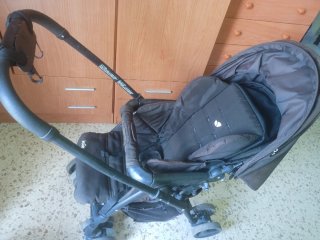 Silla  paseo, carro de bebe plegable y reversble.