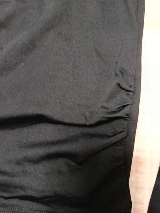 Camiseta manga larga Bershka negra