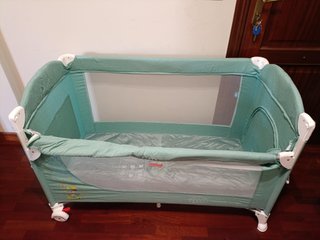 CUNA DE VIAJE CON COLCHÓN