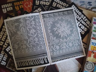Revistas de ganchillo Muestras y Motivos