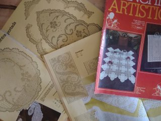 Revistas de ganchillo Muestras y Motivos