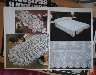 Revistas de ganchillo Muestras y Motivos
