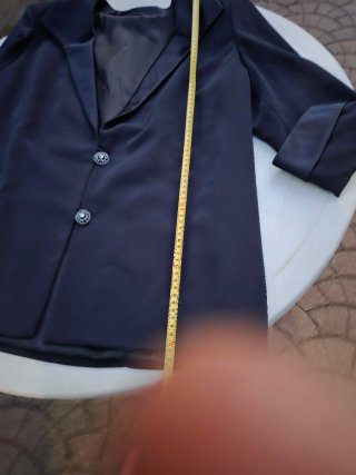 Completo donna cerimonia blu