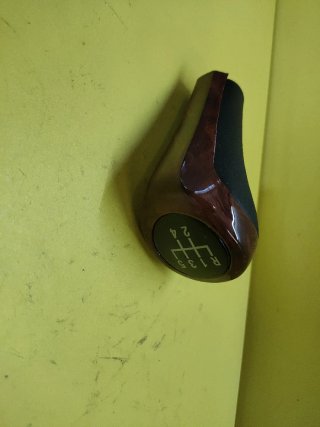 POMO PALANCA CAMBIO BMW E90 E46 E60 MADERA 5V