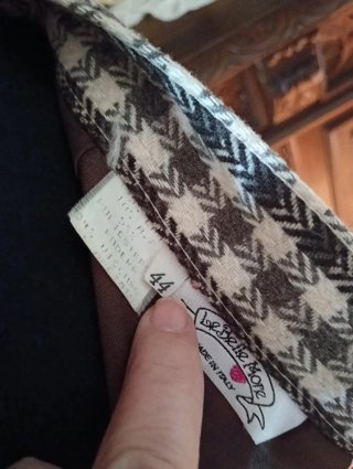 Gonna tubino vintage a quadri