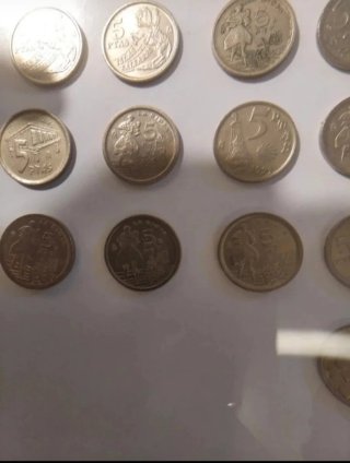Monedas de 5 Pesetas