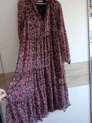 Vestido Lefties estampado floral talla M