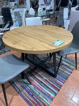 Mesa comedor extensible 160cm