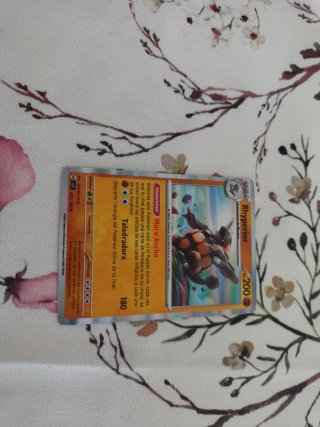 Cartas Pokémon Rhyhorn, Rhydon y Rhyperior