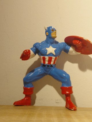 Figura PVC Capitán América Marvel Comics