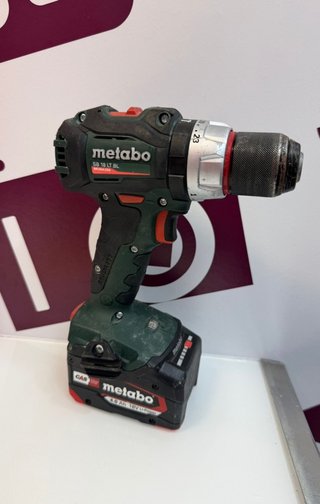 Taladro A Bateria atornillador percutor metabo sb 18 lt bl
