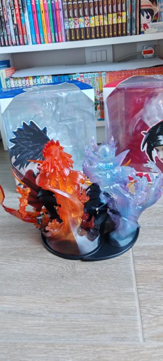 Sasuke e Itachi Uchiha - Figuarts Zero Kizuna Rel