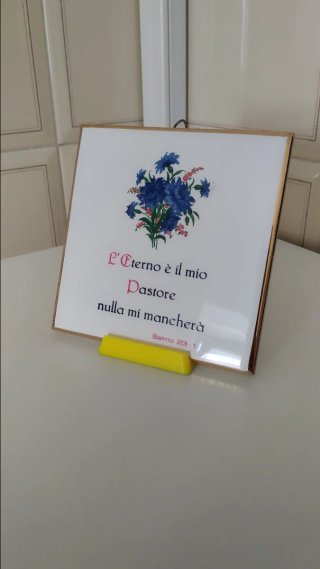 Ceramica decorativa da appendere