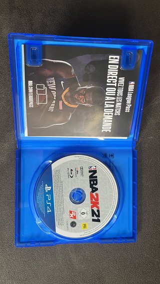 Nba 21 PS4 Como nuevo PAL Fra