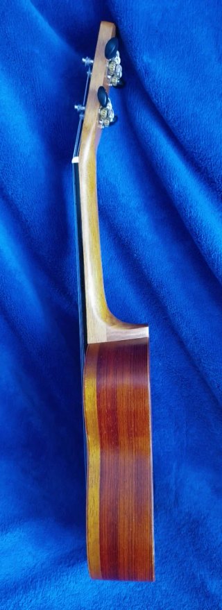 Ukelele Leho sin usar con funda