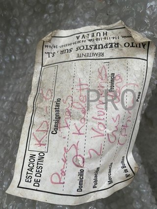 Paragolpes Opel Kadett E KD07 nuevo