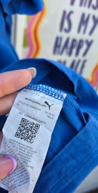 Camiseta Puma Azul talla XL