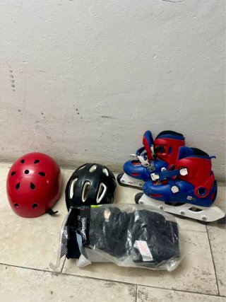 Patines en línea y protecciones infantiles
