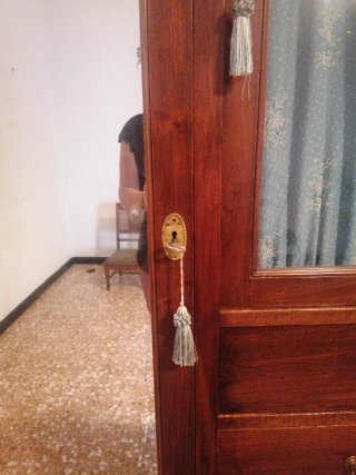 Ropero antiguo madera finales XIX
