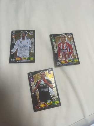 3 Cromos Balón de Oro Adrenalyn