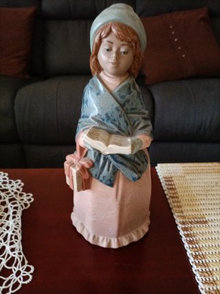 Tres figuras Nao y Nadal Mujer con Cabra