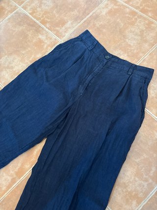 Pantalón Massimo Dutti azul