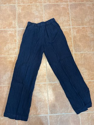 Pantalón Massimo Dutti azul