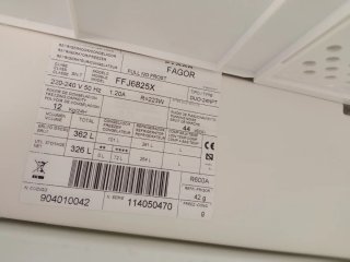 Frigorífico Fagor Acero Inoxidable