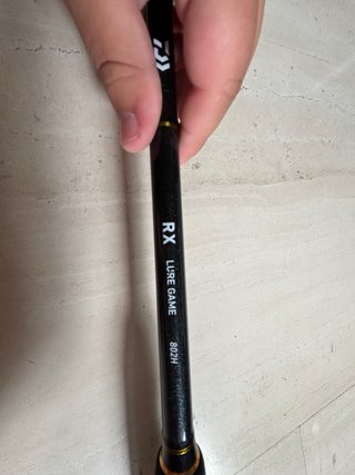 Parte de abajo de caña daiwa RX LURE GAME