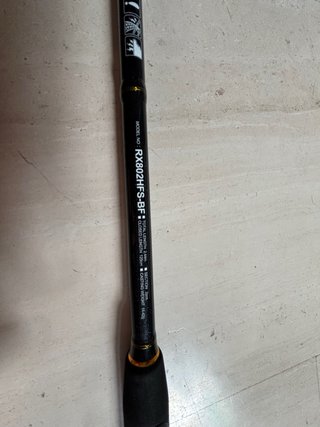 Parte de abajo de caña daiwa RX LURE GAME