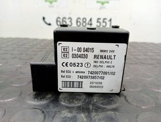 Renault 98330 7420977091 centralita premium route
