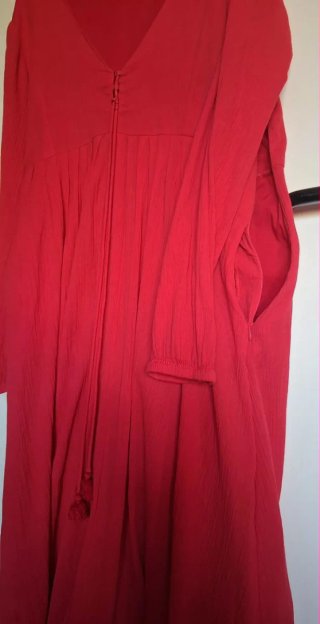 Vestito donna lungo rosso