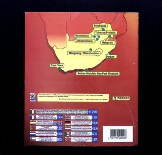 Álbum Mundial Sudáfrica 2010 Panini Ed. Alemana