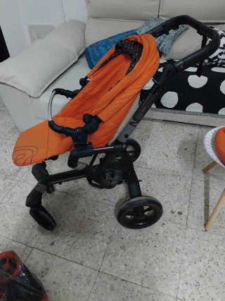 Trío Concord Neo Naranja Capazo Portabebé