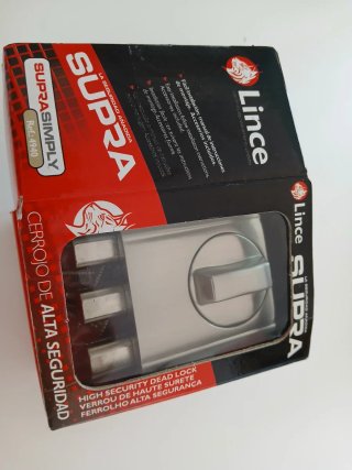 Cerrojo Alta Seguridad Lince Supra Simply _NUEVO