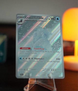 Crabominable YETI Promo STAMP | Carta pokemon