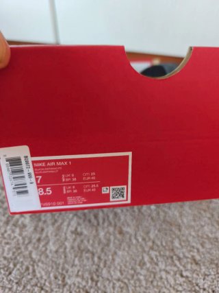 Nike Air Max 1 Bred