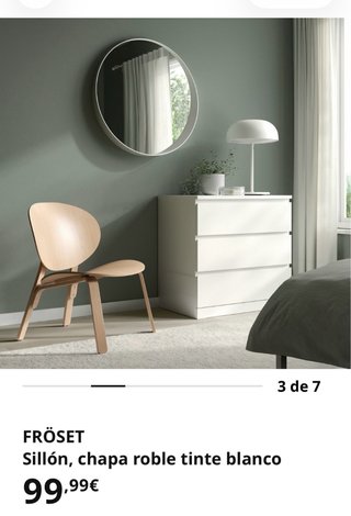 Sillón FROSET roble ikea. No negociable.