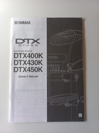 Batería electrónica Yamaha DTX430K completa