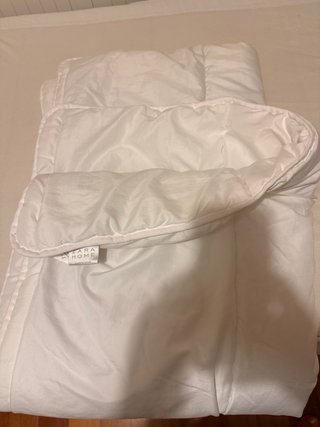 Relleno y funda nórdica cuna Zara Home