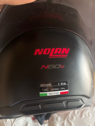 Casco Moto Nolan Negro Rosa S