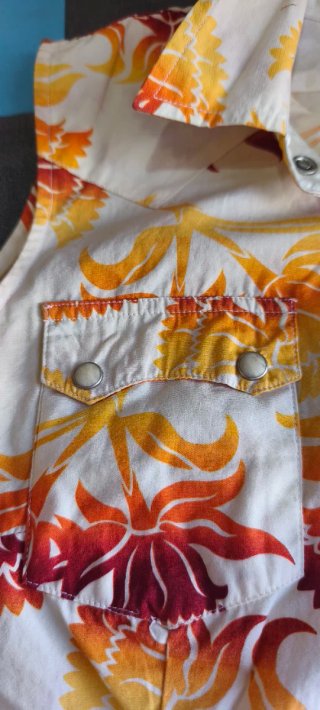 Camisa sin mangas floral mujer