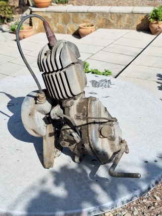 Motor Guzzi Hispania Moped Motor de 65 cc