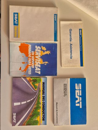Manuales Seat Ibiza 1989