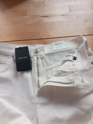 Pantalón Massimo Dutti Blanco