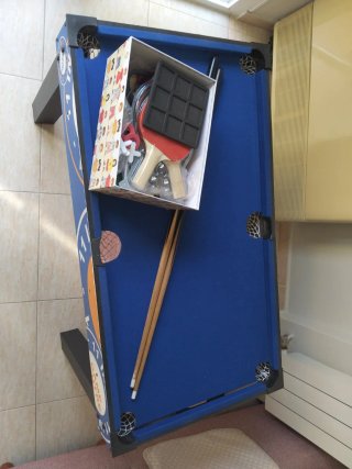 Futbolín Game Centre con 9 juegos