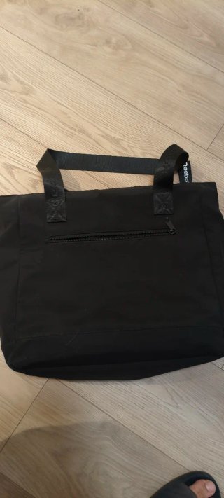 Reebok Black Tote Bag with Laptop Sleeve