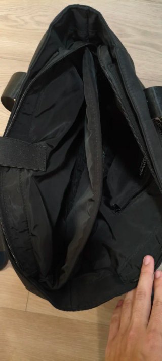 Reebok Black Tote Bag with Laptop Sleeve